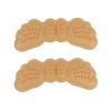 8 Pack Anti-Slip Heel Grips Liner Insert Self-Adhesive Shoe Pads for Loose Shoes Foot Care Protector - Beige