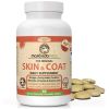 Skin and Coat Supplement with Fish Oil and Omega 3 for Dogs and Cats Dog Itch Relief Pet Supplement for Shedding Dry Itchy Skin and Allergies Dog Alle