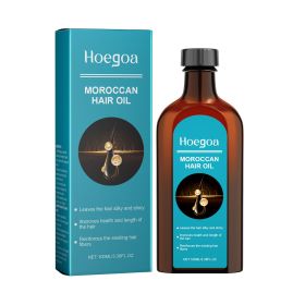 Hoegoa Moroccan Hair Care Essential Oil Leave-in Hair Care Essence Repair split end dry hair, no greasy scent