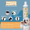 Dog Whitening Shampoo for Dogs with White Light Colored Hair Coat Fur White Haired Pets Shampoo for Itching Dry Sensitive Skin. Non Toxic Formula