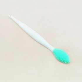 Manual silicone multi-effect blackhead brush nose brush (Color: Blue)