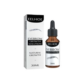 EELHOE Eyebrow Liquid - Black, Dense Natural Essential Oil Liquid For Thick Eyebrow Repair, Gentle Moisturizing Care Liquid (Option: 1PCS)