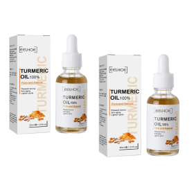 EELHOE Turmeric Dark Spot Correcting Serum Face Care Spot Moisturizing Nourishing Repairing Complexion Serum (Option: 2PCS)