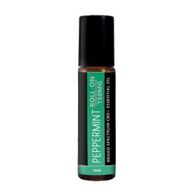 CBD Roll Ons - Peppermint (size: 10mL w/450mg Broad Spectrum CBD)