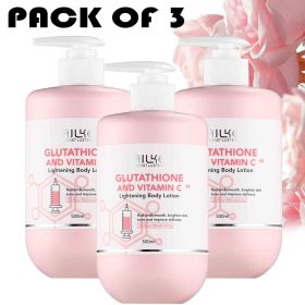 AILKE Bleaching Hydrating Daily Body Lotion, 24 Hours-moisturizing, Brightening Complexion, Reduce Stretch Marks Essential Oil (Color: 3 Pack Lotion)