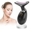 Face and Neck Massager 3 Colors EMS Beauty Device Lifting Tighten Facial Massagers Wrinkle Remover Reduce Double Chin Devices for Woman