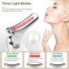 Facial Massager Neck Facial Beauty Device 3 Color EMS Microcurrent Skin Rejuvenation Massagers Lifting Tighten Skin Care Tool Anti Wrinkle Double Chin