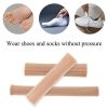 Fabric Toe Separator Finger Protector Applicator Corn Callus Remover Bunion Corrector Pedicure Pain Relief Tube Foot Care Tools