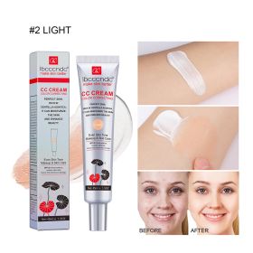 Centella Asiatica CC Cream Concealer Invisible Pores (Option: 2 Light Color-1PCS)